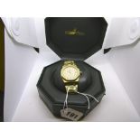 An Audemars Piguet Royal Oak 220 wristwatch on bracelet, in 18 carat yellow gold, with original