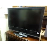 A Panasonic Viera flat screen TV [room] FOR DETAILS OF ONLINE BIDDING ON THIS LOT CONTACT