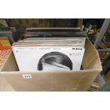 A box of Maria Callas records including rare album box sets and EPs, all original first pressing [
