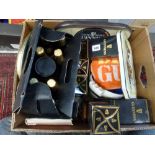 A considerable quantity of Guinness memorabilia in two cardboard cartons comprising many good