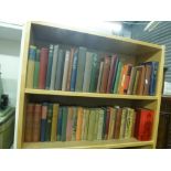 A large collection of books, mainly fiction and including a few signed first editions, also books on
