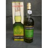 A bottle of Green Chartreuse, 70 cl, with box (levels and condition not stated) [G1] TO BID ON