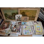 A comprehensive and miscellaneous selection of 18th, 19th and early 20th century prints, drawings,