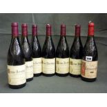 Crozs Hermitage Pierre Chanau 1999 (x 1), 2000 (x 3), 2001 (x 2); and a bottle of Chateauneuf du