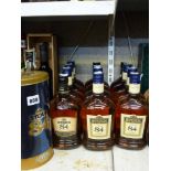 Stock 84 Riserva Invecchiata VSOP brandy, 70 cl. (x 4); and Stock 84 Vecchia Riserva VSOP brandy,