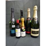 Nicolas Feuillatte champagne, 75 cl (x1); Chapel Down sparkling wine commemorating the Oxford and
