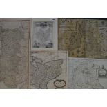 A good lot of antique and other maps of the British Isles, including county maps by Robert Morden