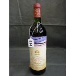 Ch. Mouton Rothschild Pauillac, 1980, 75 cl, label with Hartung design (levels and condition not