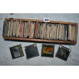 A very good collection of glass slides mainly astronomical subjects, all circa 1908, including the
