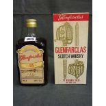 Glenfarclas 21 year old all malt Scotch whisky, 75 cl, in square bottle and original box with