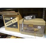 A Umig P8 Projector, a Yashica 8-ES Projector and a Waller Tape-to-tape Recorder. [G33] TO BID ON