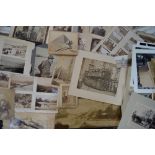 A good selection of various Victorian photographs and some modern signed images, domestic images,