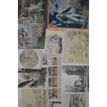 Francis Dodd, etchings of 'Poplar', signed in pencil in the margin, together with other etchings and