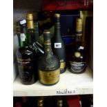 3 bottles of cognac: Courvoisier Fine Champagne cognac VSOP, 70 cl (x 2); and Remy Martin VSOP, 70