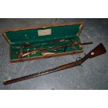 An early Victorian sporting gun by Joseph Manton & Son Patentees, no. 10703, percussion cap