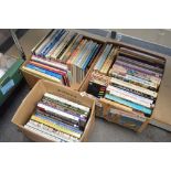 Three boxes of books on needlework and sewing [upstairs shelves] TO BID ON THIS LOT AND FOR