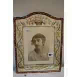 A fine early 20th century French photograph frame, retailed by Dreyfous of Mount Street, London,