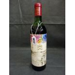 Ch. Mouton Rothschild Pauillac, 1970, 75 cl, label with Marc Chagall design (levels and condition
