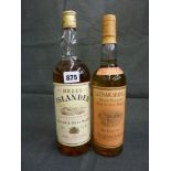 Bell's Islander mature Scotch whisky blended with Islay malts, 1 litre (x 1); and Glenmorangie 10
