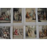 Camille Rogier, 26 coloured lithographic plates of Turks, Greeks, and Armenians in everyday