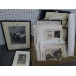 An interesting collection of framed and unframed antique and other prints relating to astronomy,