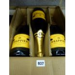 A magnum of Drappier Carte d'Or Brut champagne, 1996 (x 6) (levels and condition not stated) [G10]