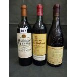 Ch. Rauzan-Segla Margaux, 1990, Grand Cru Classe (x 1); Ch. Leoville Poyferre Saint-Julien, 1982, 2e