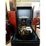 QE2 single malt Scotch whisky, over 12 years old, 75 cl, in black and gold flagon, presentation