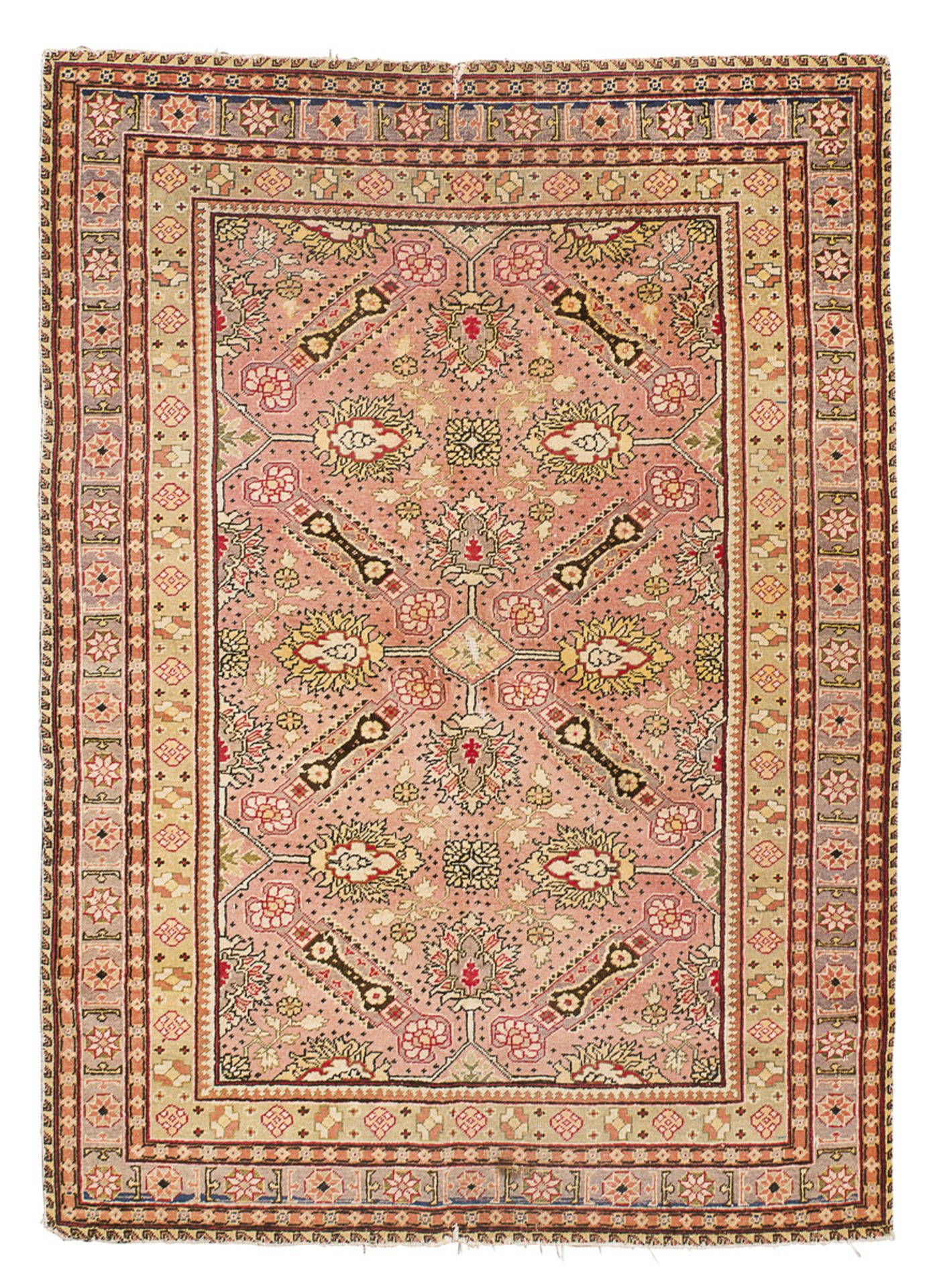 SMALL KUBA SEIKHUR CARPET EARLY 20TH CENTURY