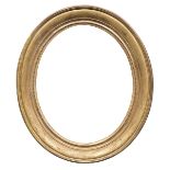 OVAL FRAME IN GILDED WOOD 19th CENTURY