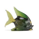 FISH IN EGLOMIZED GLASS, ARCHIMEDE SEGUSO 1950s