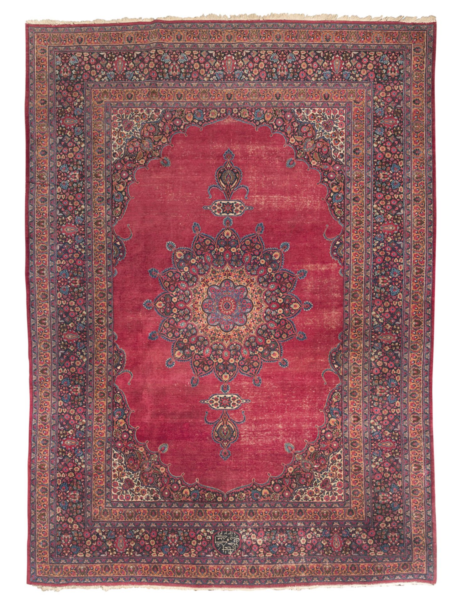 BEAUTIFUL KIRMAN CARPET EARLY 20TH CENTURY