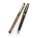 TWO MONT BLANC SHEAFFER PENS