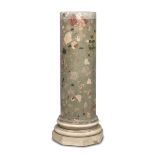 CERAMIC COLUMN ROCK 19th CENTURY