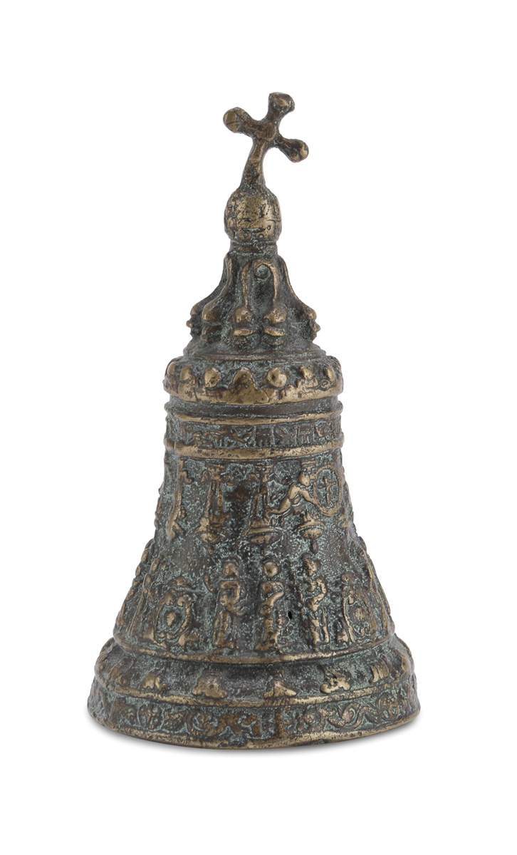 GOLDEN BRONZE BELL PROBABLY FIANDRE 15TH CENTURY