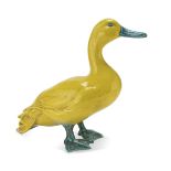 DUCK SCULPTURE IN CERAMIC 20TH CENTURY