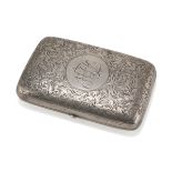 SILVER CIGARETTE CASE PUNCH CHESTER 1899