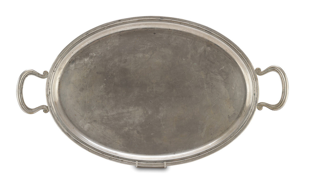 SILVER TRAY PUNCH PADUA POST 1968