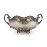 SILVER FRUIT BOWL ITALY 20TH CENTURY