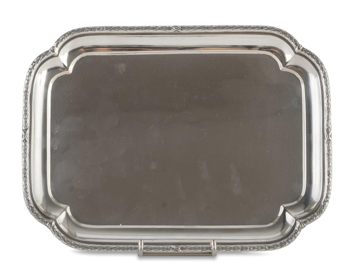 SILVER TRAY PUNCH AUSTRIA POST 1867