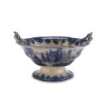 SALAD BOWL IN EARTHENWARE - ENGLAND LATE 19TH CENTURY