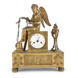 NICE TABLE CLOCK - FRANCE EMPIRE PERIOD