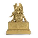 SPLENDID TABLE CLOCK IN ORMOLU - FRANCE END OF THE LUIGI XVI PERIOD