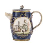 MILK JUG IN PORCELAIN - PROBABLY SAXONY SECOND HALF OF THE 18TH CENTURY