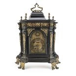 RARE TABLE CLOCK - PELLEGRINO AMOROTTI ROME 18TH CENTURY