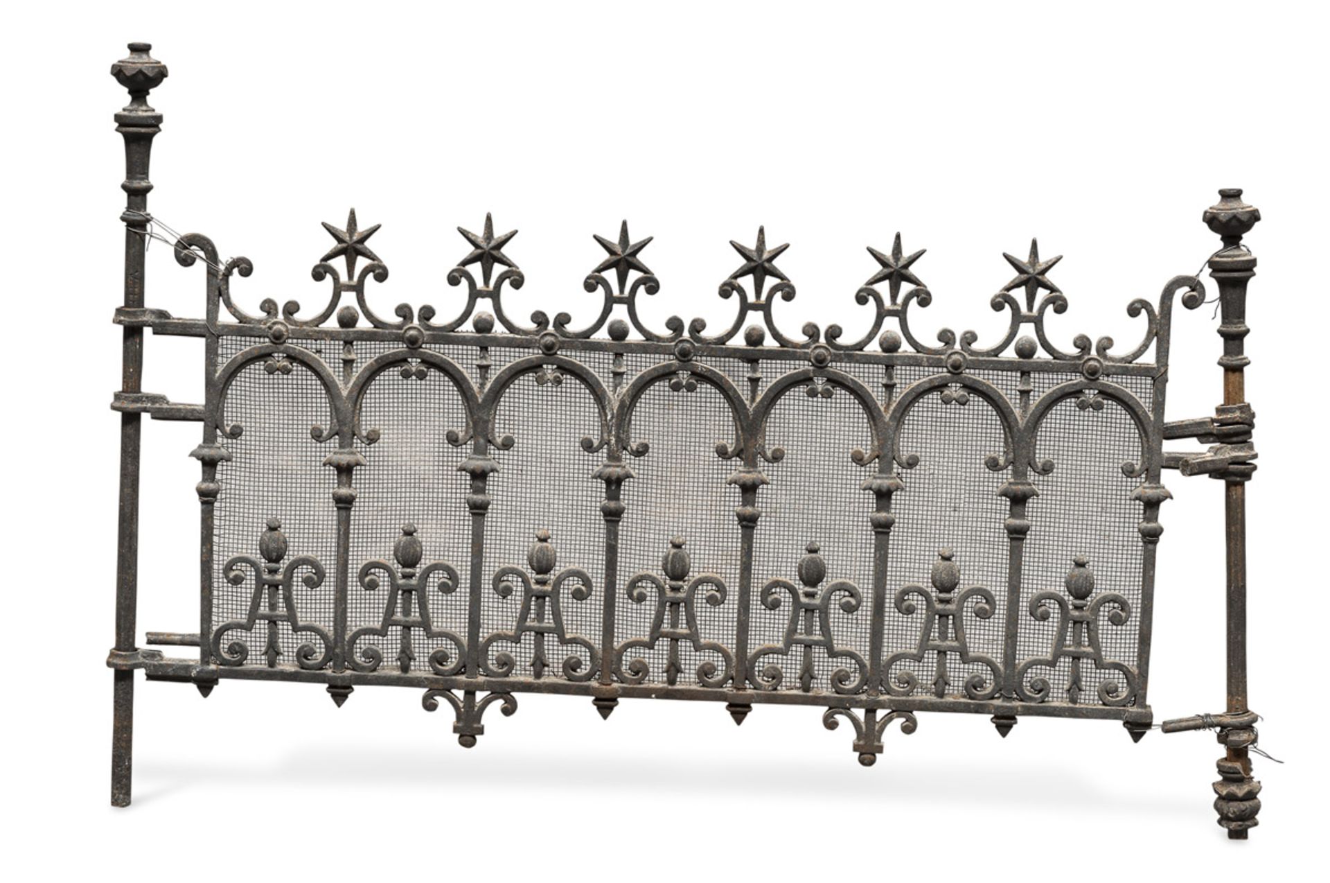 SMALL SHUTTER IN WROUGHT IRON - NORTHERN ITALY 18TH CENTURY