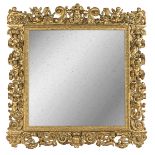 SPLENDID GILTWOOD MIRROR - NORTHERN ITALY 18TH CENTURY