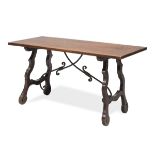 FARM TABLE IN WALNUT - 20TH CENTURY