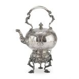 BEAUTIFUL SILVER SAMOVAR - PUNCH LONDON 1860