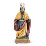 SCULPTURE OF ST. JOHN THE MERCIFUL IN PAPIER MACHÉ - EARLY 19TH CENTURY